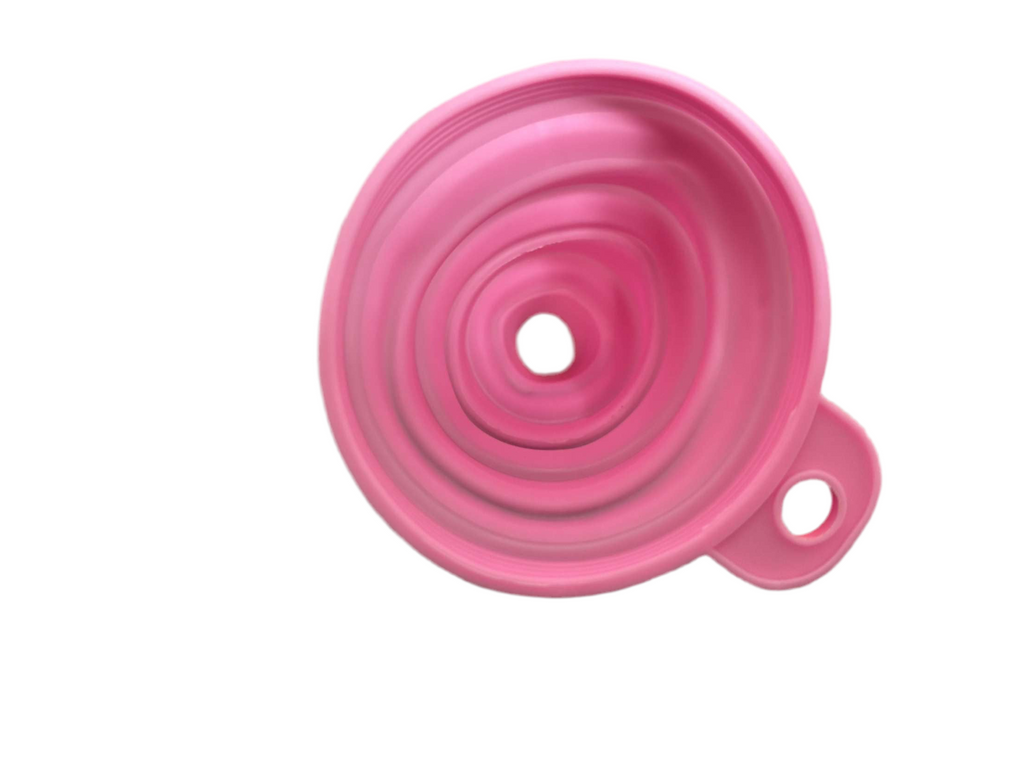 Foldable Silicone Funnel for Oil & Fluid Transfer
