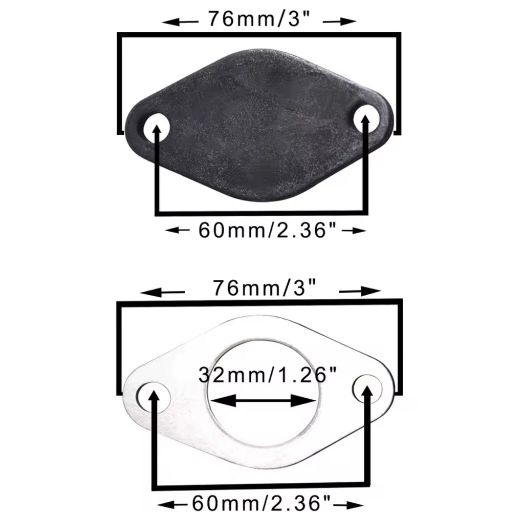 EGR BLANKING PLATE