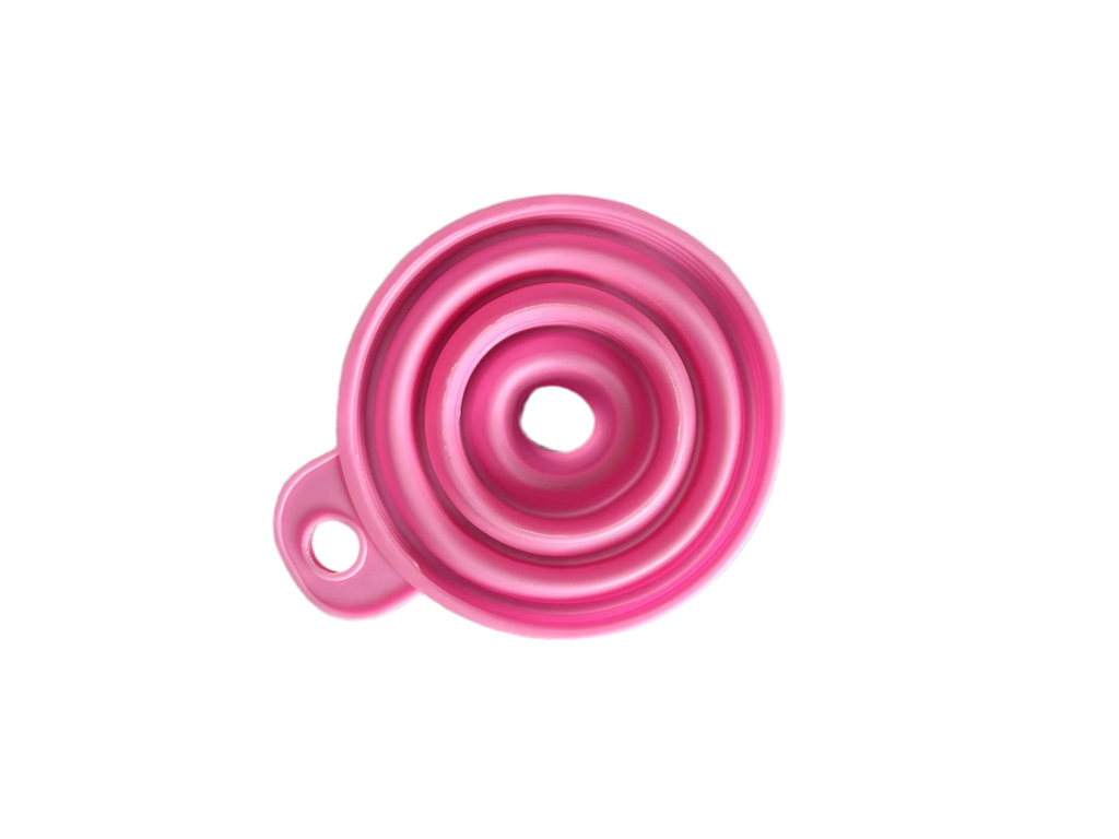 Foldable Silicone Funnel for Oil & Fluid Transfer